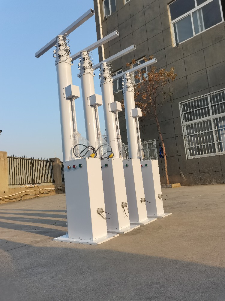 移動式車載伸縮升降避雷針